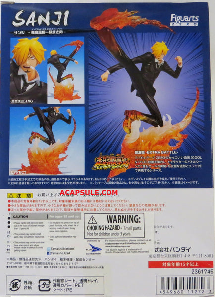 Bandai Tamashii Nations Figuarts Zero Sanji Diable Jambe Figure from One Piece
