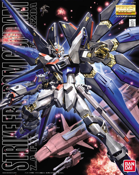 Gundam Seed Strike Freedom Gundam  Z.A.F.T. Mobile Suit ZGMF-X20A Master Grade 1/100 Scale Model Kit