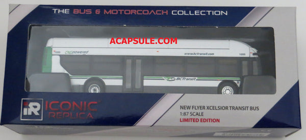 BC Transit 40 VIU Express 1/87 Scale New Flyer Xcelsior Transit Bus Model