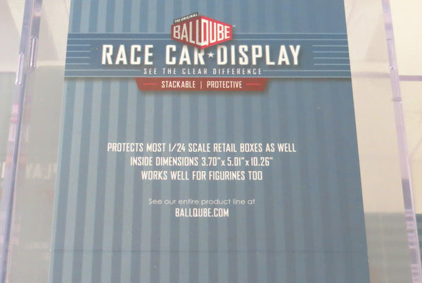 BallQube 1:24 Race Car Stackable Display Case