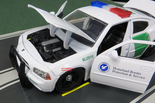 1/24 Scale Border Patrol Dodge Charger Diecast Model