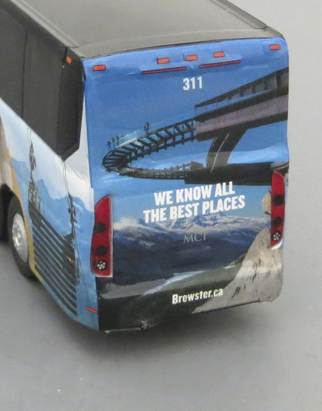 Brewster Sightseeing - 1/87 Scale MCI J4500 Motorcoach Diecast Model
