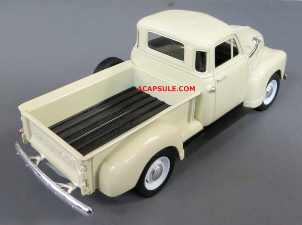 Tan 1953 Chevrolet 3100 Pick Up 1/24 Scale Diecast Model