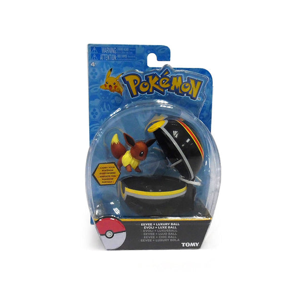 Pokemon Clip N Carry Eevee and Luxury Ball