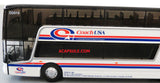 Coach USA M21 New York Express - 1/87 Scale Van Hool TDX Double Decker Bus Model