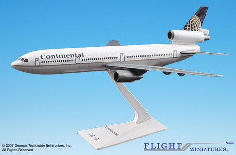 Flight Miniatures Continental Airlines DC-10 1/250 Scale Model