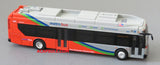 Washington Metro N4 Farragut Square 1/87 Scale New Flyer Xcelsior Charge Model Bus