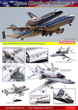 Dragon NASA Space Shuttle "Discovery" w/747-100 SCA 1/144 Scale Model Kit