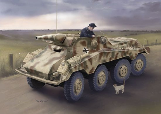 Dragon 1/35 Sd.Kfz.234/3 schwere Panzerpahwagen (7.5cm) Model Kit
