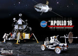 Apollo 16 "Lunar Highlands Exploration" CSM + LM + Lunar Rover 1/72 Scale Diorama