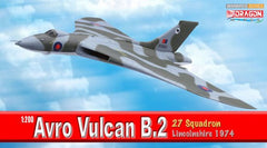 Dragon Avro Vulcan B.2 1/200 Scale Model Plane with Stand
