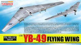 Dragon YB-49 Flying Wing (Metallic Skin) 1/200 Scale Model Plane with Stand
