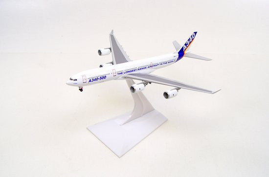 Airbus Corporate A340-500 1/400 Model w/ Stand & Gears