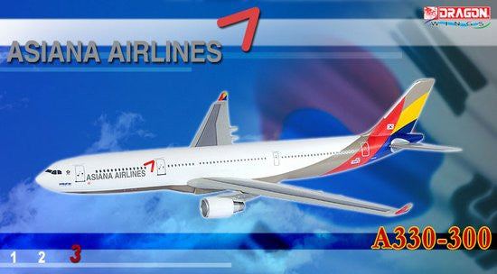Dragon Wings Asiana Airlines A330-300 1/400 Diecast Model F-WWYE (HL7747)