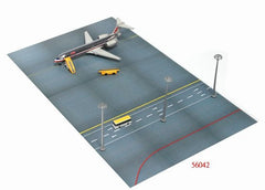 TWA 717-200 with Taxiway and Ground Support Vehicles 1/400 Scale