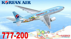 Korean Air 777-200 Pyeongchang 2018 Olympics 1/400 Diecast Model w stand