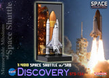 Dragon Space 1/400 Space Shuttle Discovery with Solid Rocket Booster (STS-124)