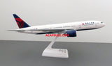 Flight Miniatures Delta Airlines Boeing 777-200LR The Spirit of Delta N701DN 1/200 Scale Model with Stand