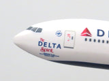Flight Miniatures Delta Airlines Boeing 777-200LR The Spirit of Delta N701DN 1/200 Scale Model with Stand