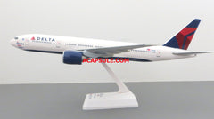 Flight Miniatures Delta Airlines Boeing 777-200LR The Spirit of Delta N701DN 1/200 Scale Model with Stand