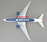Flight Miniatures Delta Airlines Boeing 777-200LR The Spirit of Delta N701DN 1/200 Scale Model with Stand