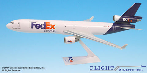 Flight Miniatures Fedex Express MD11 1/200 Scale Model with Stand