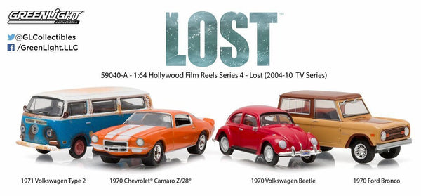 Greenlight Hollywood Film Reels TV Series Lost 1/64 Collector's Case