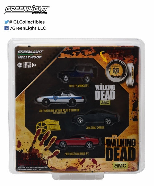 Greenlight Hollywood Film Reels The Walking Dead 1/64 Collector's Case
