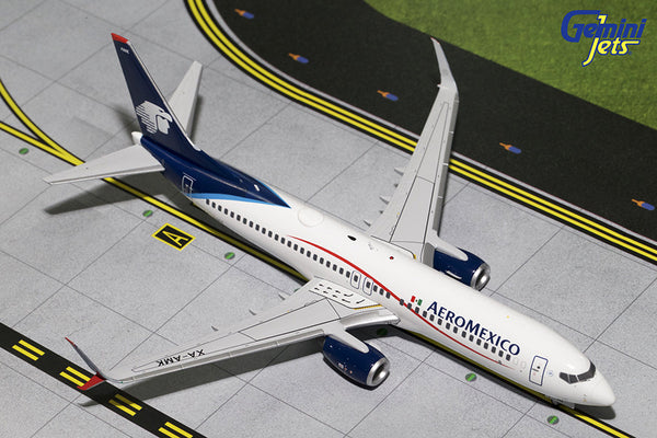 Gemini 200 Aeromexico Boeing 737-800S 1/200 Diecast Scale Model #G2AMX613 REG#XA-AMK