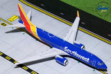 Gemini 200 Southwest Boeing 737 MAX 8 1/200 Diecast Scale Model G2SWA757 Reg N8706W