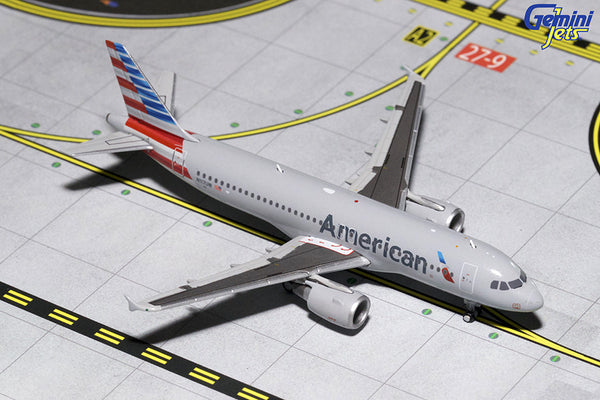 Gemini Jets American Airlines Airbus A320 1/400 Scale Diecast Plane Reg N117UW GJAAL1583