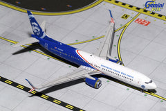 Gemini Jets Alaska Airlines Honoring Those Who Serve Boeing 737-900ER 1/400 Scale Diecast Plane Reg N265AK GJASA1624