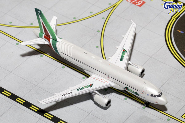 Gemini Jets Alitalia Airbus A320 1/400 Scale Diecast Plane Reg EI-DSY