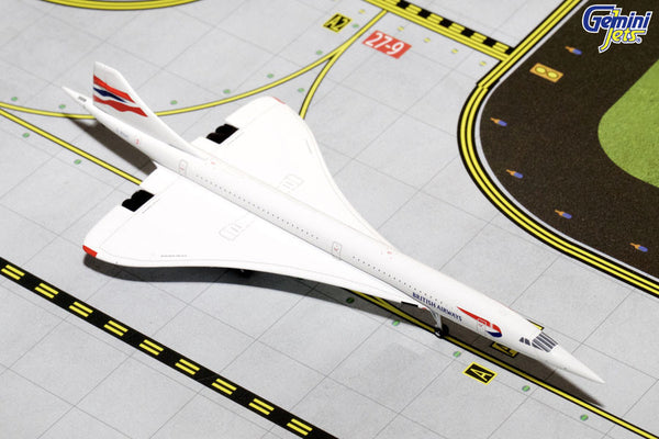 Gemini Jets British Airways Concorde 1/400 Scale Diecast Plane Manchester G-BOAC
