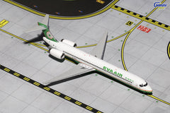 Gemini Jets Eva Air MD-90 1/400 Scale Diecast Model Reg B-17925 GJEVA1513