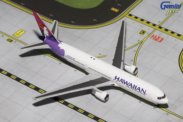 Gemini Jets Hawaiian Airlines Boeing 767-300ER 1/400 Scale Diecast Plane Model # GJHAL1562 Reg # N583HA
