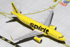 Gemini Jets Spirit Airlines Airbus A320S 1/400 Scale Diecast Plane Reg N642NK