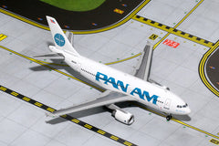 Gemini Jets Pan Am Airbus A310-300 1/400 Diecast Model Reg N823PA GJPAA1306
