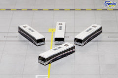 Gemini Jets Accessories 4 (Four) US Airways Cobus 3000 Airport Buses 1/400 Scale