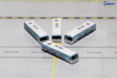 Gemini Jets Pack of 4 US Airways Greener Transit Cobus3000 Buses 1/400 Scale