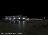 Gemini Jets Airport Terminal with Airport Mat 1/400 Scale. (GJARPTB & GJAPS006)