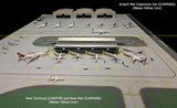 Gemini Jets Airport Terminal with Airport Mat 1/400 Scale. (GJARPTB & GJAPS006)