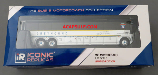 Greyhound 2018 Museum Rally - 1/87 Scale MCI D4505 Motorcoach Diecast Model