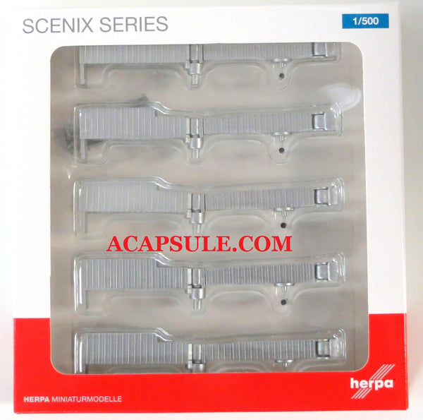 Herpa Airport Accessories V Set of 5 Jetways HE519694
