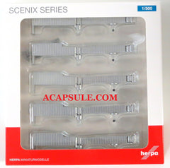Herpa Airport Accessories V Set of 5 Jetways HE519694