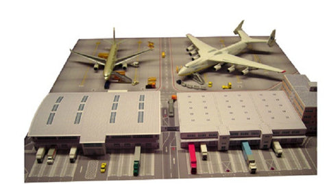 航空機・ヘリコプター herpa Airport Buildings I 1:500 HERPA AIRPORT BASIC SET 1 1/500 - The Airplane Collection