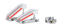Herpa HE551809 1/200 Scale Passenger Stairs and Tractor Set for Classical Planes