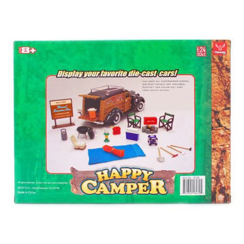 NEW CAMPING ACCESSORIES SET 1:24 (G) Scale NEW NO BOX