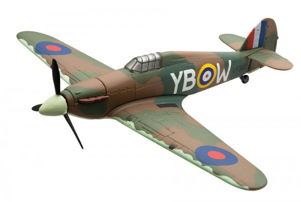 Corgi Flight Hawker Hurricane MkII 1/72 Scale Diecast Model with Stand