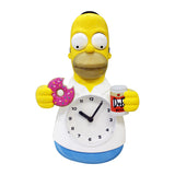 Homer Simpson Animated Clock